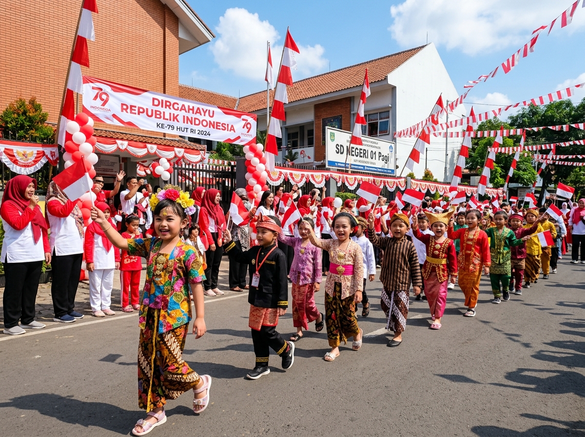 Peringatan Hari Kemerdekaan RI & Parade Busana Adat