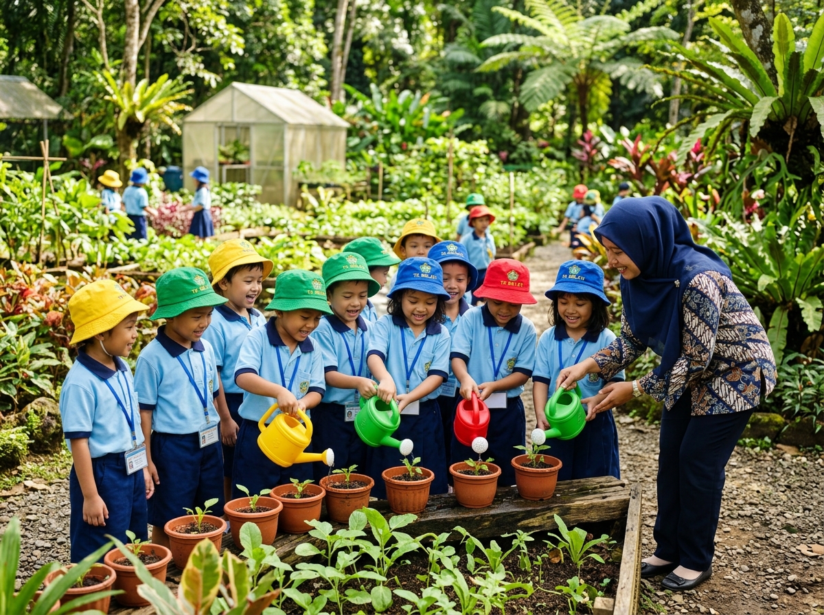 Kunjungan Edukasi Kebun Flora & Pengenalan Hewan Jinak