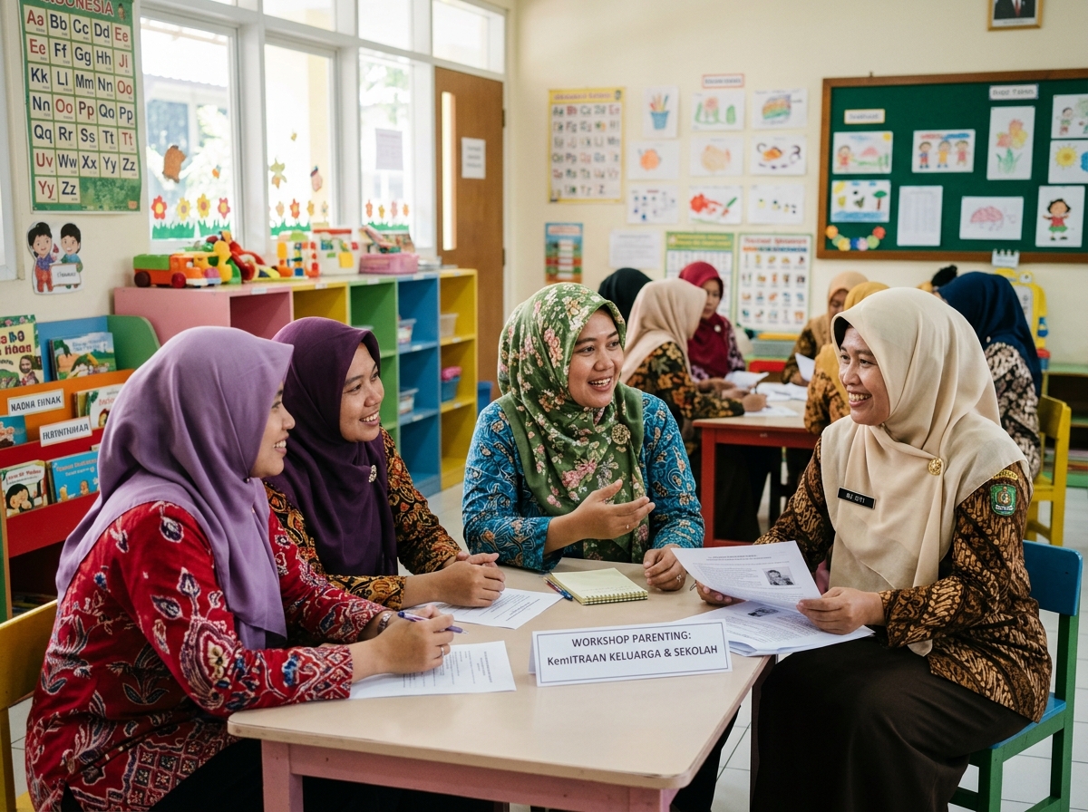 Kelas Parenting & Kolaborasi Kreatif Bersama Orang Tua